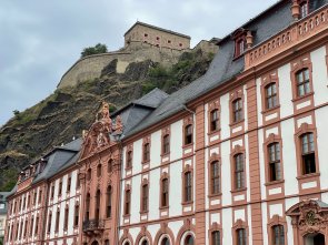 Blick auf die Festung von unten