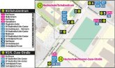 Umgebungsplan Haltestelle Hochschule/Karl-Zuse-Straße Umgebungsplan der Haltestelle Hochschule/Karl-Zuse-Straße