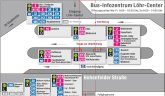 Steigübersicht der Bushaltestelle Löhr-Center