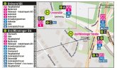 Steigübersicht Haltestelle Uni/Uni Winninger Straße Steigübersicht Haltestelle Uni/Uni Winninger Straße